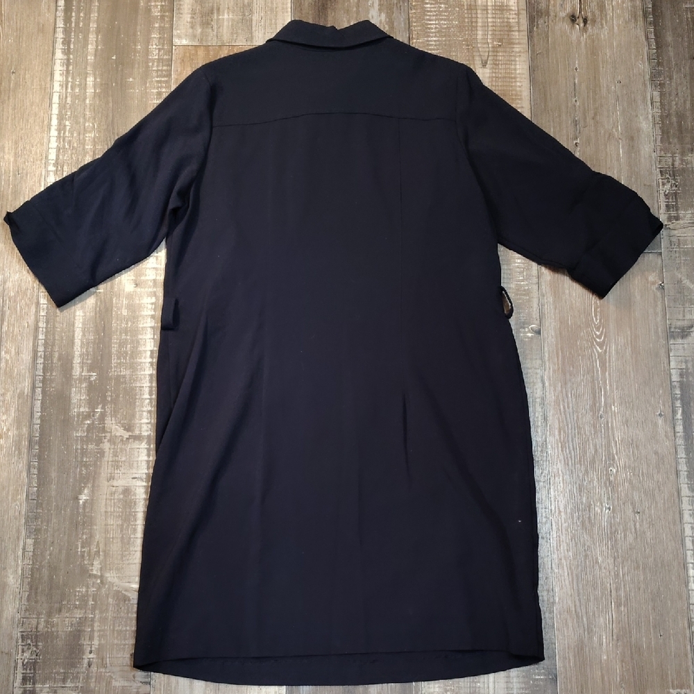 Michael Kors Navy Belted Dress - Picture 4 of 4